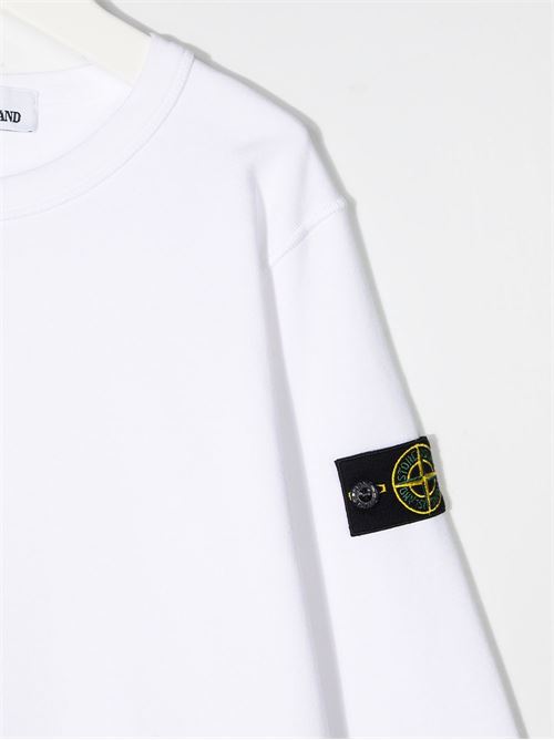 Felpa con applicazione STONE ISLAND KIDS | 741661340V0001